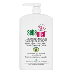 Sebamed Emulsão Sem Sabão Com Óleo de Oliva 1000ml