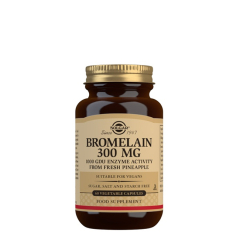 Solgar Bromelaína 300 mg 60 cápsulas vegetais