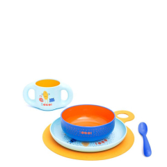 Suavinex Feeding Boy +6M Pack Loiça de Aprendizagem 5unid