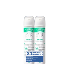 SVR Spirial Duo Spray Antitranspirante 2x75ml