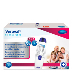 Veroval DS 22 Termómetro Infravermelhos 2-em-1 Ouvido/Testa 1unid.