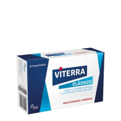 Viterra Classico Multivitamínico Comprimidos Revestidos 30unid.