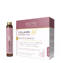 Biocyte Collagen Shot Ampolas Cereja 10un.