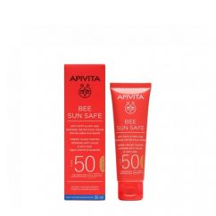 Apivita Bee Sun Safe Anti-Spot & Anti-Age Creme com Cor SPF50 50ml 