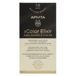Apivita My Color Elixir Coloração Permanente Cor 1.0 Preto