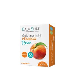 EasySlim Gelatina Light Pessego com Stevia 2saq.