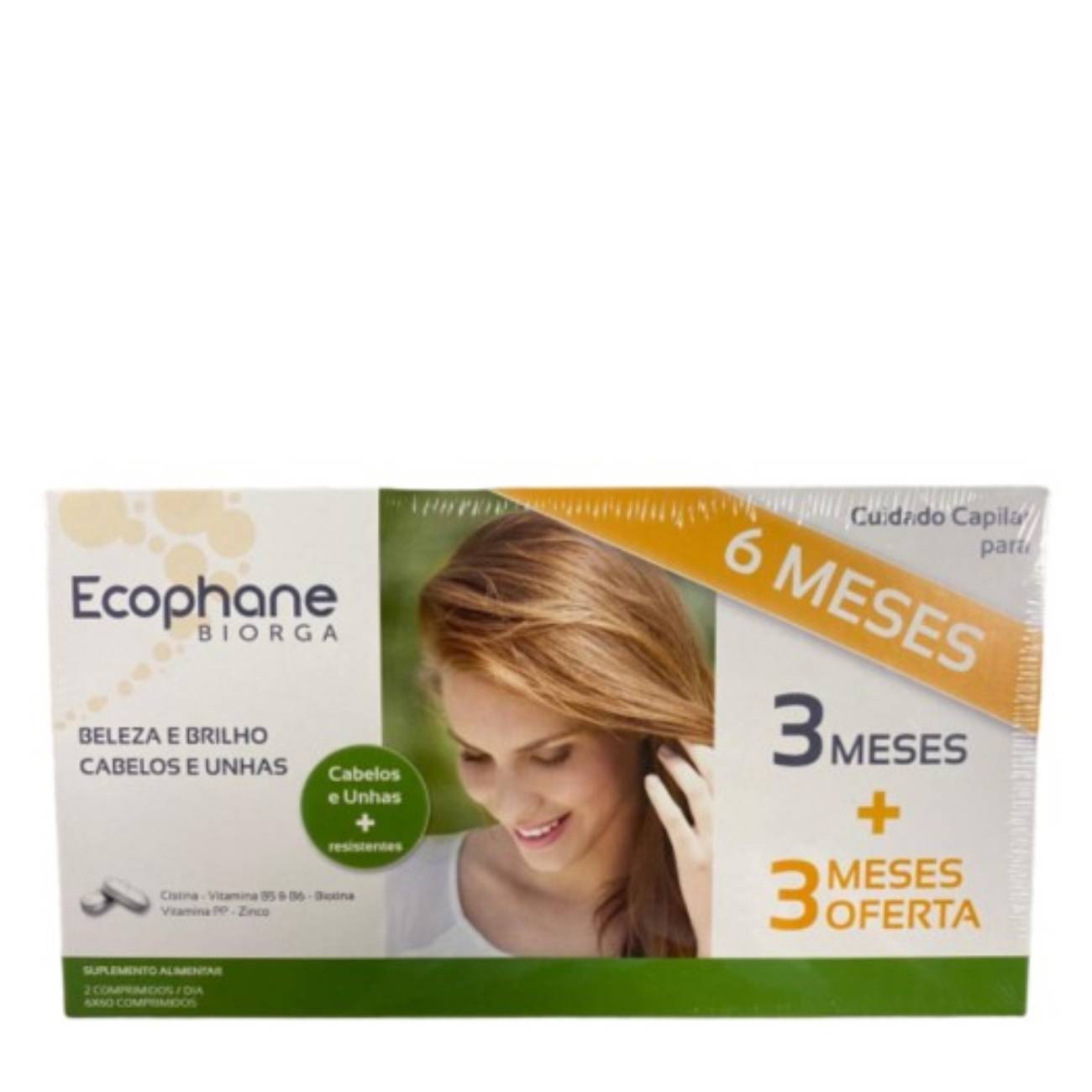 Ecophane Biorga Suplemento Fortificante Comprimidos 6x60unid. 3 Meses Oferta