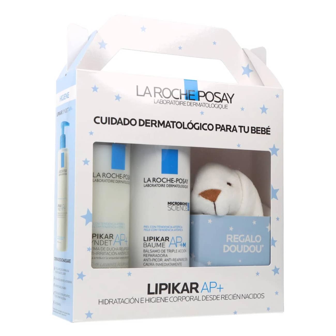 La Roche Posay Coffret Lipikar Baume + Syndet + Doudou