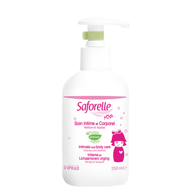 Saforelle Miss Solução de Lavagem Íntima Infantil 250ml