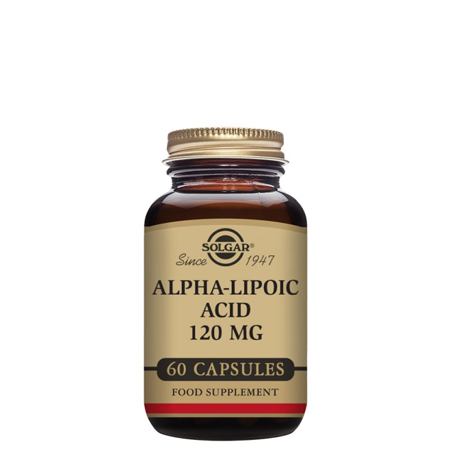 Ácido Alfa-Lipóico 120mg 60 cápsulas vegetais