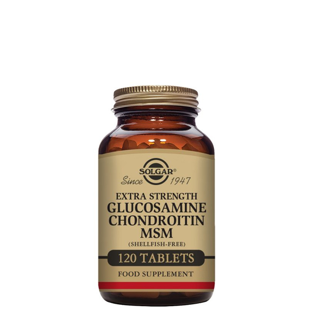 Glucosamina, Condroitina e MSM 120 comprimidos