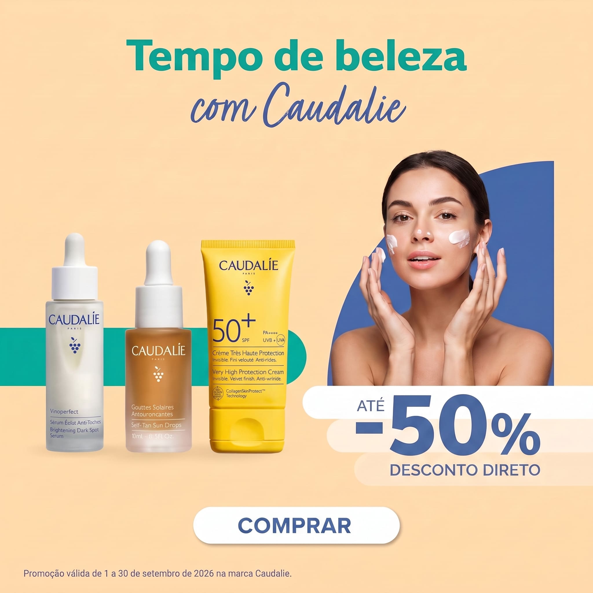 Tempo de beleza com Caudalie