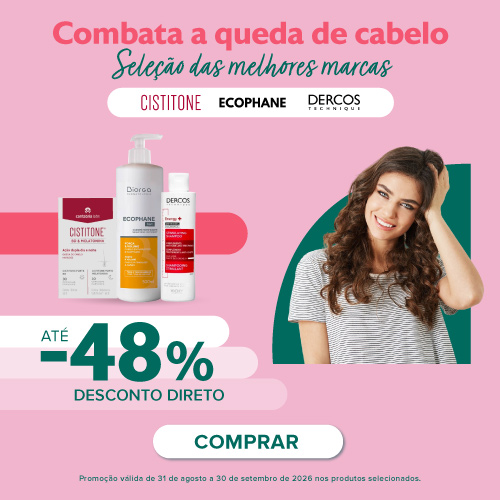 Combata a queda de cabelo / 31 de agosto a 30 setembro  '26