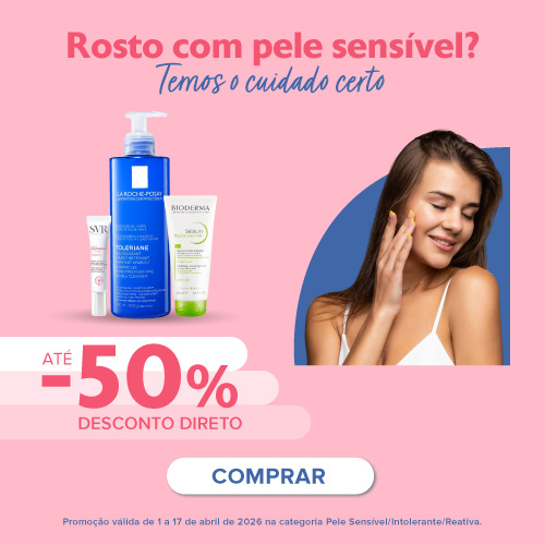 Rosto com pele sensível? / 1 a 17 de abril '26
