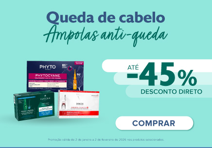 Queda de Cabelo Ampolas anti-queda