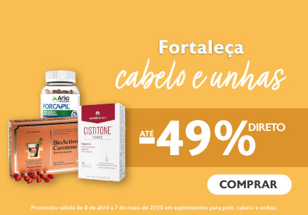Fortaleça cabelo e unhas
