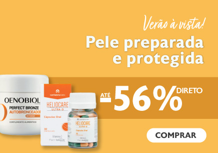Pele preparada e protegida