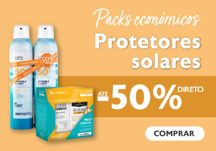 Packs económicos Protetores solares