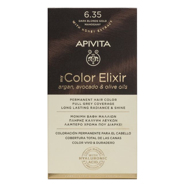 My Color Elixir 6.35 Ouro Mogno Loiro Escuro