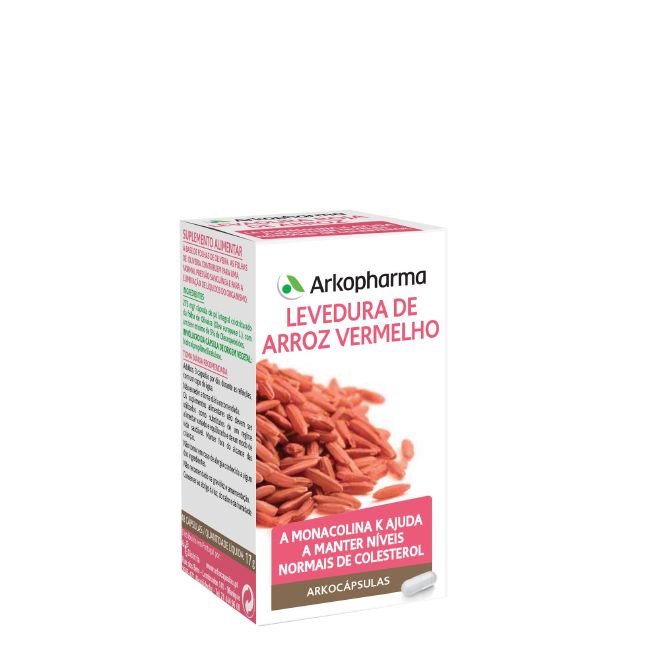 ARKOCAPSULAS LEVEDURA ARROZ VERMELHO CAPSULAS X45