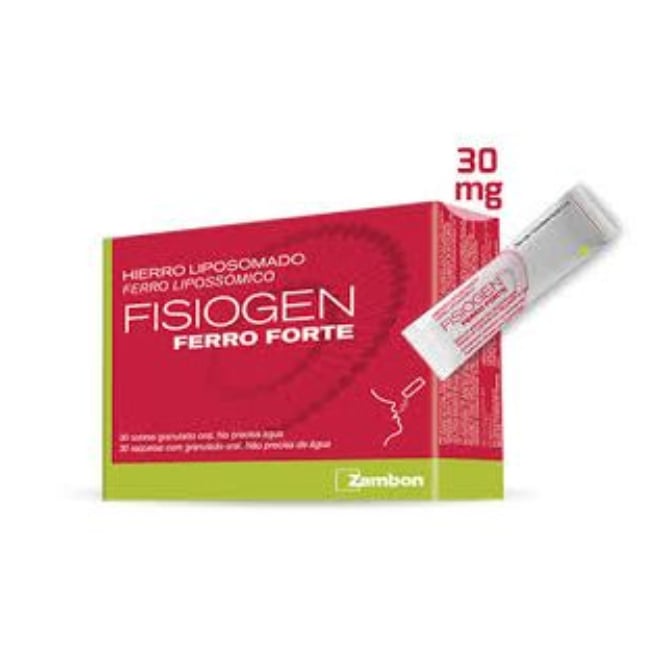 Ferro Fisiogen Forte 30 sachês