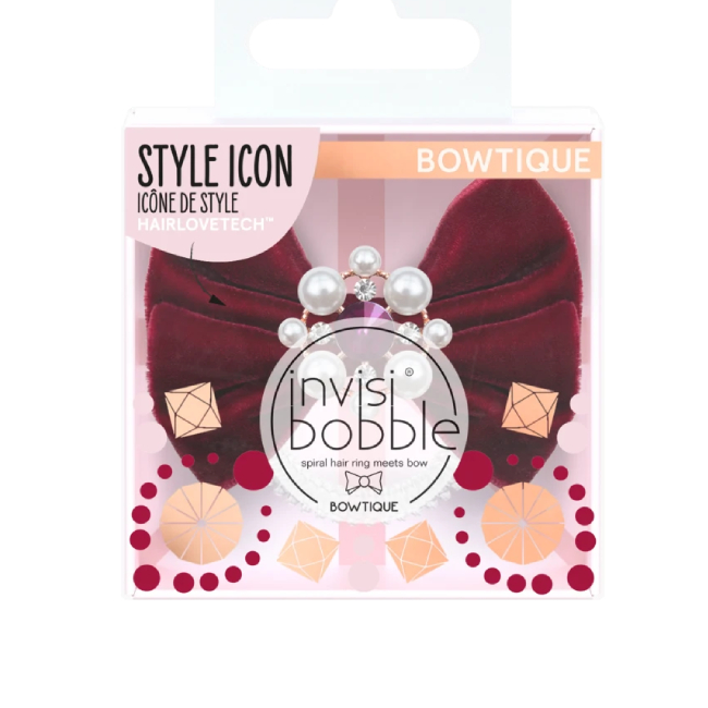 Elástico para o Cabelo  BOWTIQUE British Royal Take A Bow Edição Limitada (Vermelho)