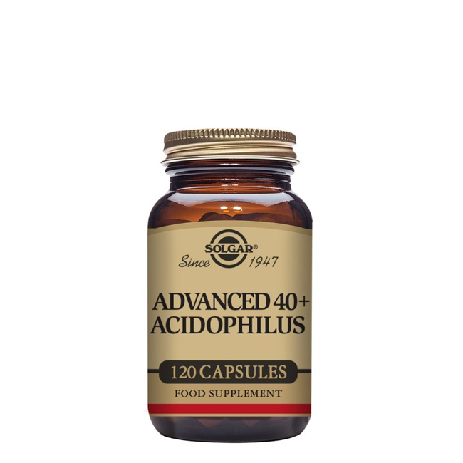 ADVANCED 40+ACIDOPHILUS 120 cápsulas vegetales