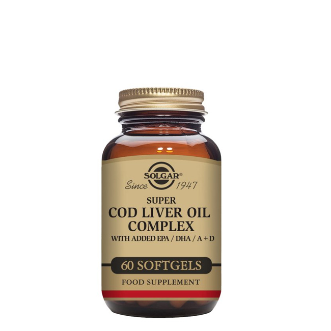 Super Cod Liver Oil Complex  (60 Cápsulas)