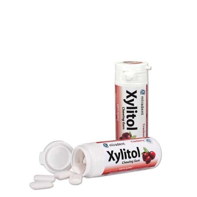 Ou Miradent Xylitol Blueberry goma 30 unidades